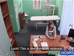 FakeHospital physician creampies stellar cock-squeezing labia